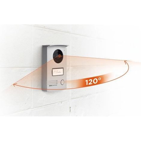 Scs Sentinel – Interphone vidéo filaire 7 pouces – Badges RFID – Vision nocturne – Platine de rue grand angle IP55 – Garantie 5 ans — photo 5
