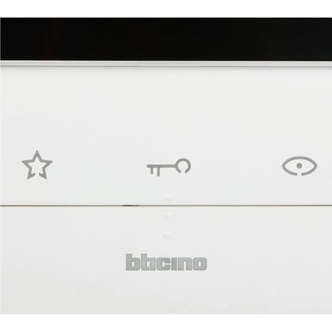 Bticino – Portier vidéo mains libres 2 fils – Écran couleur LCD 5'' – Technologie 2 fils – Commande électrique personnalisable — photo 5