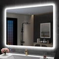 2026 Miroir de salle de bain S'bagno avec éclairage 1200 x 700 mm, IP44, LED, Bluetooth, antibuée, 3 couleurs de lumière (3 0