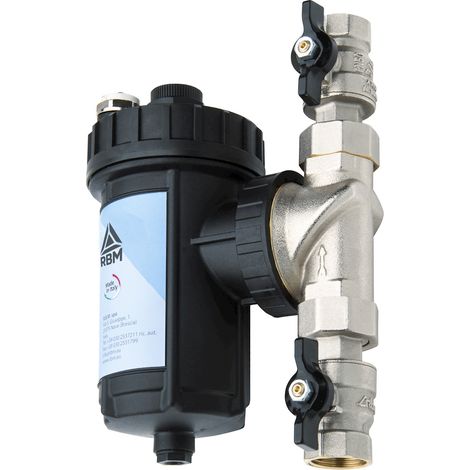 RBM – Filtre magnétique SafeCleaner2 G3/4" – Filtration efficace des boues – Protection chaudière – Élimination des impuretés — photo 6