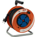 Ceba – Enrouleur électrique 40 m 3G2,5 – 230 V mono – 4 prises caoutchouc 16A – Indice IP44 pour chantiers humides — photo 1