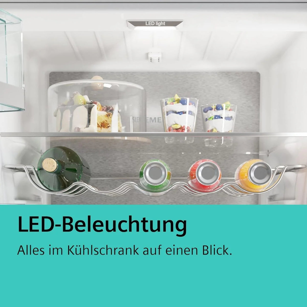 2026 SIEMENS KF96NVPEA iQ300 Multi-Door-Kühlschrank, 183 x 91 cm, 405 L Kühlen & 200 L Gefrieren, hyperFresh längere Frische
