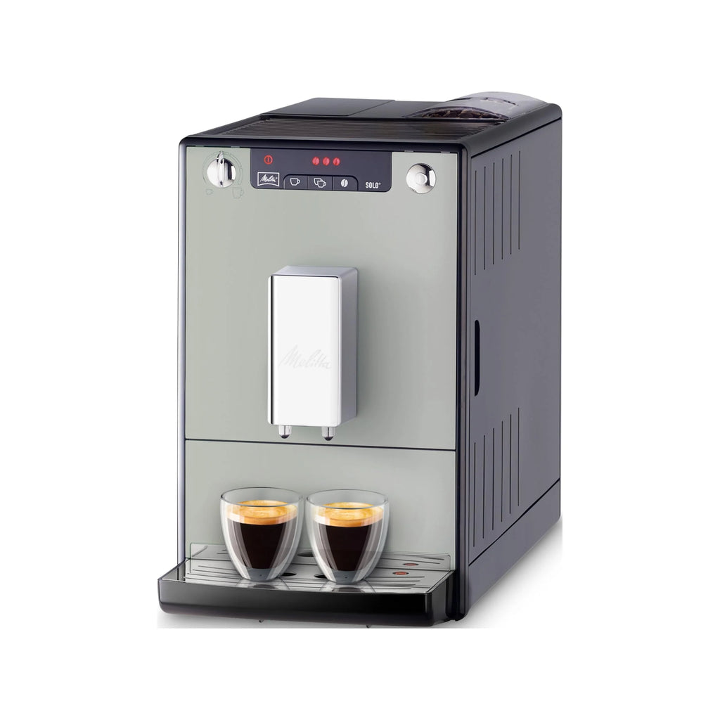 2026 Melitta Solo Sandy Grey, Machine à Café à Grains avec Broyeur et Système d'Extraction des Arômes, Affichage LED, Mode 1