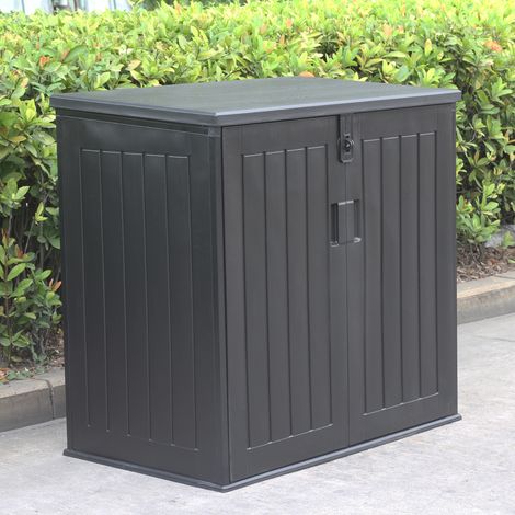 Gardiun – Coffre de jardin en résine 775 L – Dimensions 116x71x109/112,5 cm – Fermeture amortisseur à gaz – Protection UV — photo 6