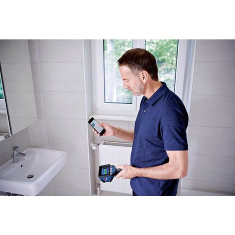 Bosch Professional – Caméra thermique GTC 600 C – Plage de mesure -20 à +600 °C – Précision ± 2,0 °C – Résolution 0,1 °C – Protection IP54 — photo 6