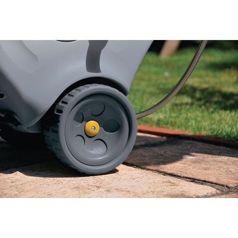 Hozelock – Chariot à tuyau arrosage Fast Cart – Enrouleur avec système Easy Rewind – Raccord 16 mm (5/8 pouces) – Stable et facile à transporter — photo 2