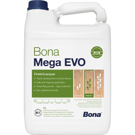 Vitrificateur monocomposant – Vernis parquet extra mat 5L – Résistance aux rayures et produits chimiques – Application facile – Bona — photo 1