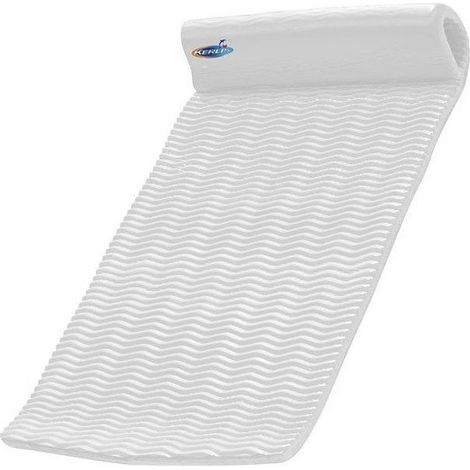 Matelas gonflable de piscine 172x68cm – Mousse épaisse 3cm – Résistant et confortable – Coloris blanc – Kerlis — photo 2