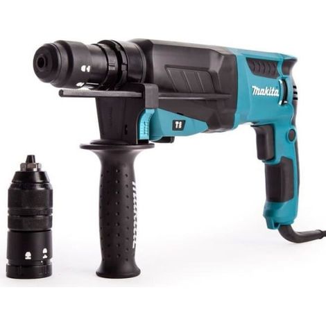 Perforateur burineur MAKITA HR2630TX4 - 800W - SDS-Plus - En coffret avec kit d'accessoires — photo 3