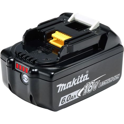 Pack de 4 Batteries 6Ah MAKITA BL1860 - 198091-4 - Chargeur double DC18RD - Coffret Makpac — photo 2