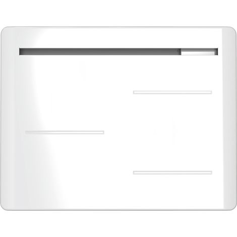 Radiateur à inertie céramique NOIROT Amaroc horizontal 1500W blanc — photo 6
