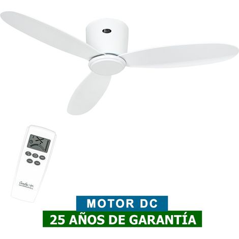 Casafan – Ventilateur de plafond 311283 112 cm – 4 pales blanches – Moteur DC silencieux – Fonction été/hiver – Installation sans barre — photo 1