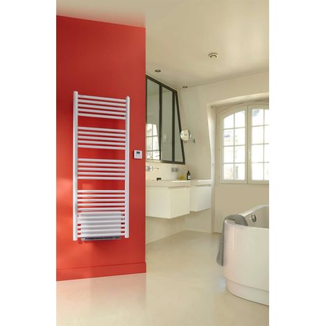 Acova – Sèche-serviette soufflant 1945W – Soufflant 1000W intégré – Acier anticorrosion – Design exclusif pour salle de bains — photo 2