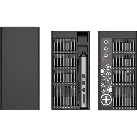 Kit de tournevis électrique 68 en 1, pour la réparation de téléphones, de voitures et d'ordinateurs