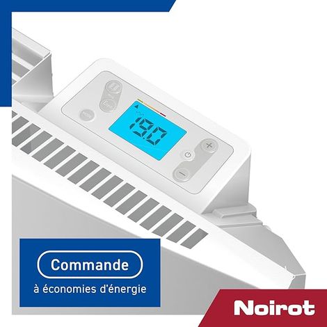 Radiateur à inertie sèche NOIROT RadNéo horizontal 1000W blanc — photo 5