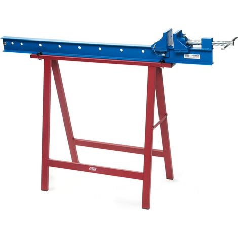 DORMANT PIHER V 80-100 cm – Longueur 150 cm – Sabots en fonte renforcée – Vis haute résistance filetage trapézoïdal — photo 2
