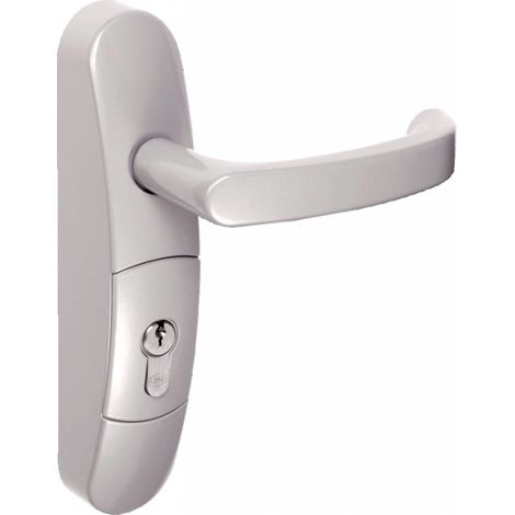 JPM – Serrure antipanique avec béquille débrayable – Compatible portes bois, métal, PVC jusqu'à 55 mm – Fonction clé prisonnière – Haute résistance effraction — photo 2