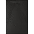 Idralite – Receveur de douche rectangulaire 80x160 cm – Anthracite effet pierre – Extraflat 2,6 cm – Installation au ras du sol ou en applique — photo 1