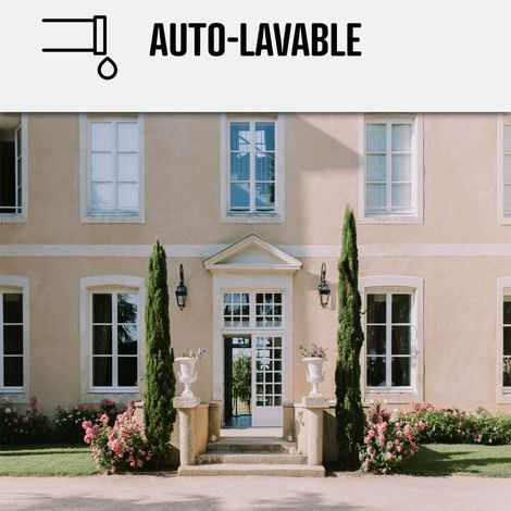 Arcane Industries – Peinture façade siloxane hydrofuge 10 L – Protection 20 ans – Résistance aux intempéries et à la pollution – Couvrance jusqu'à 60 m² — photo 4