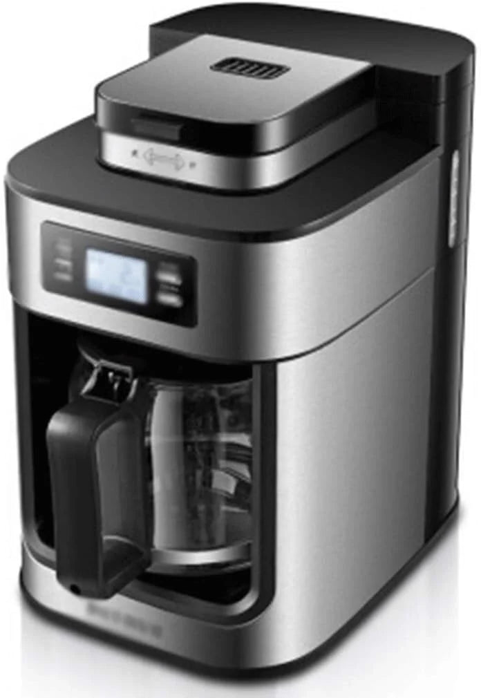 2026 Machines à Café Machine à Café, Machine à Café Entièrement Automatique Grinder Machine à Café à Domicile Poudre de Soja