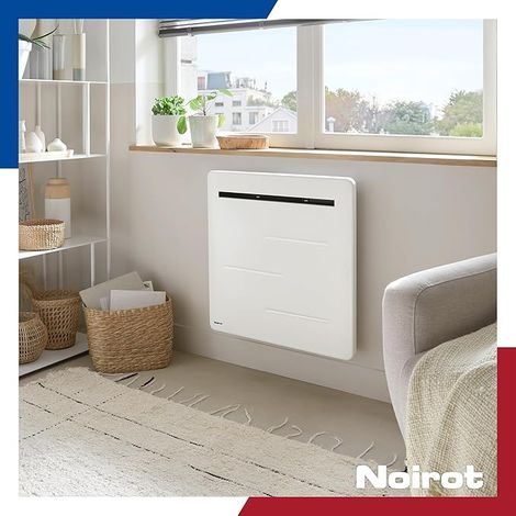 Radiateur à inertie céramique NOIROT Amaroc horizontal 1500W blanc — photo 3