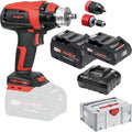 Mafell – Perceuse-visseuse à percussion sans fil 18V avec 2 batteries 18M 99 LiHD – Couple 130Nm pour perçage béton et métal – Coffret T-MAX
