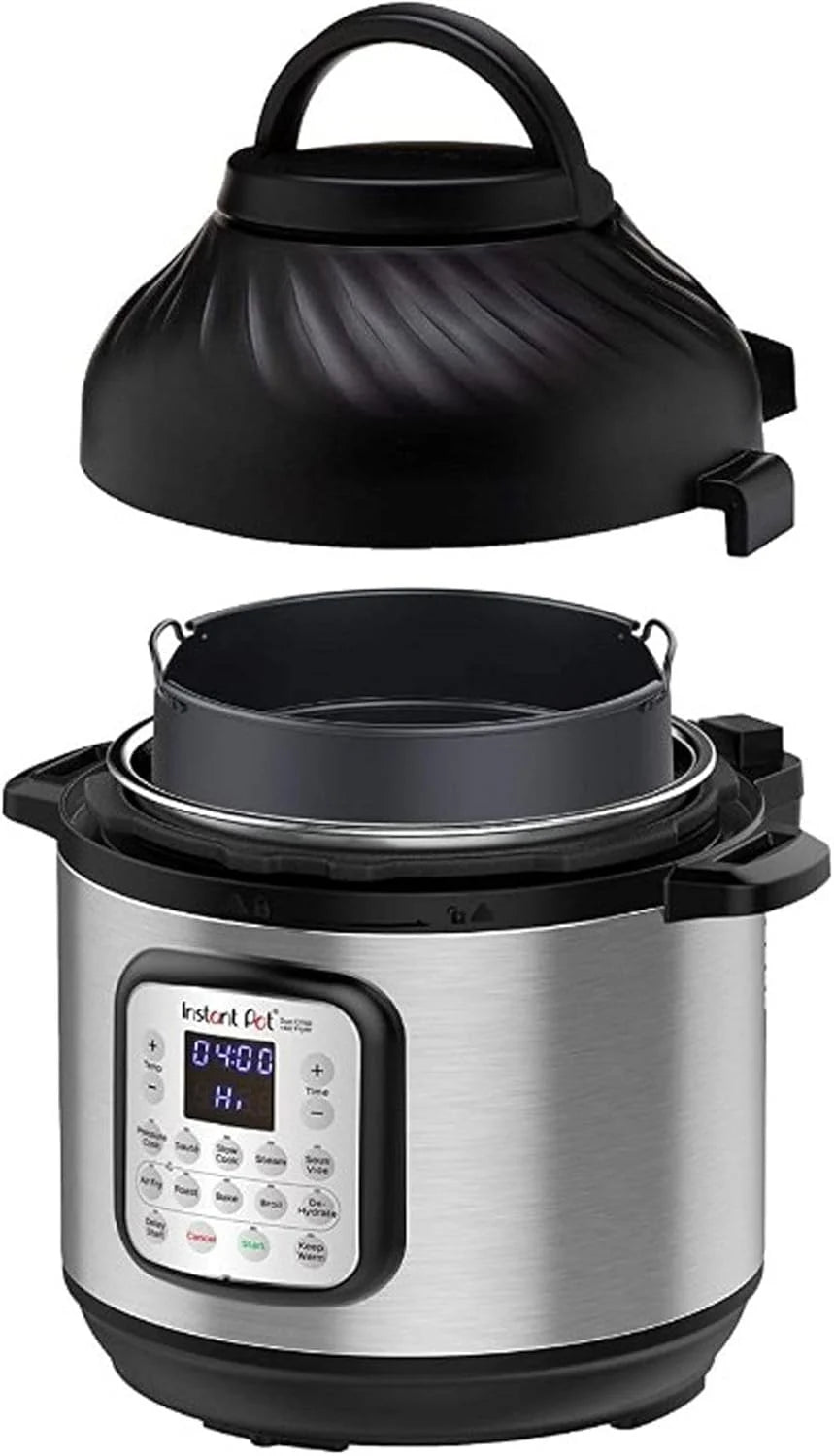 2026 Instant Pot Multicuiseur 11 en 1 Duo Crisp + Air Fryer, 8 L : autocuiseur, friteuse à air, mijoteuse, cuiseur à vapeur