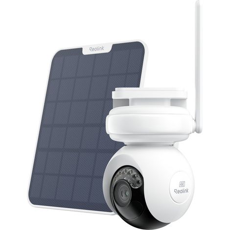 Reolink – Caméra de surveillance 4K ColorX avec panneau solaire – Vision nocturne – Panoramique 355° et inclinaison 90° – Wi-Fi 6 – Détection intelligente — photo 1