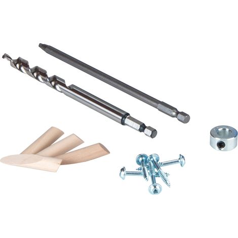 Gabarit de perçage Kreg K4 – Guide à 3 trous en acier trempé – Réglage 3,2 mm – Épaisseur matériaux 12,7 à 38,1 mm — photo 5
