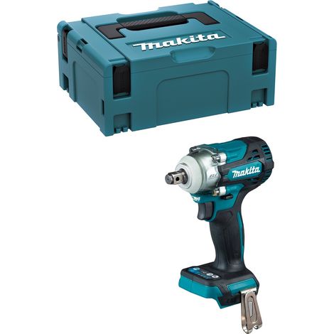 Makita – Visseuse à chocs 18V DTW300ZJ – Moteur sans balais – Couple 330Nm – Coffret Makpak 2 – Éclairage LED pour zones sombres