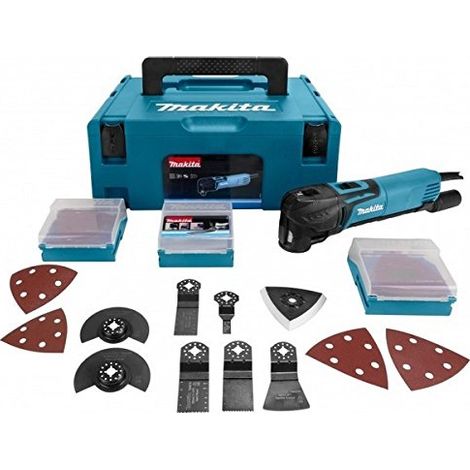 Découpeur Ponceur Multifonctions MAKITA TM3010CX3J - 320W - Avec Accessoires - En Coffret MAK-PAC — photo 2