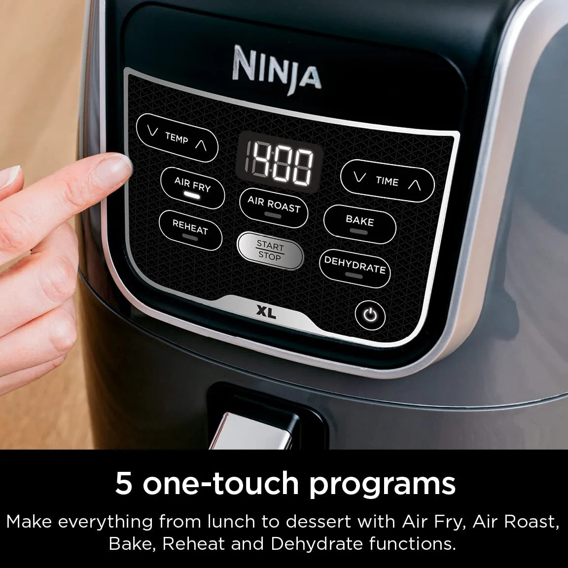 2026 Friteuse à air Ninja AF150AMZ 5,5 L (2025) : réchauffe, déshydrate et multifonctions
