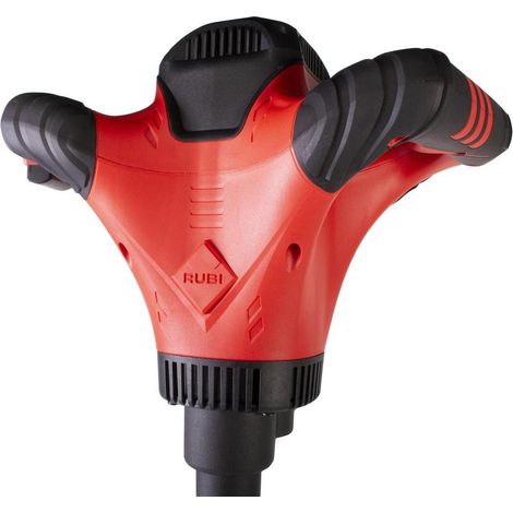 Rubi – Malaxeur électrique 1800W – Couple 28Nm pour matériaux denses – Valise de transport incluse – Pour chantiers professionnels — photo 2