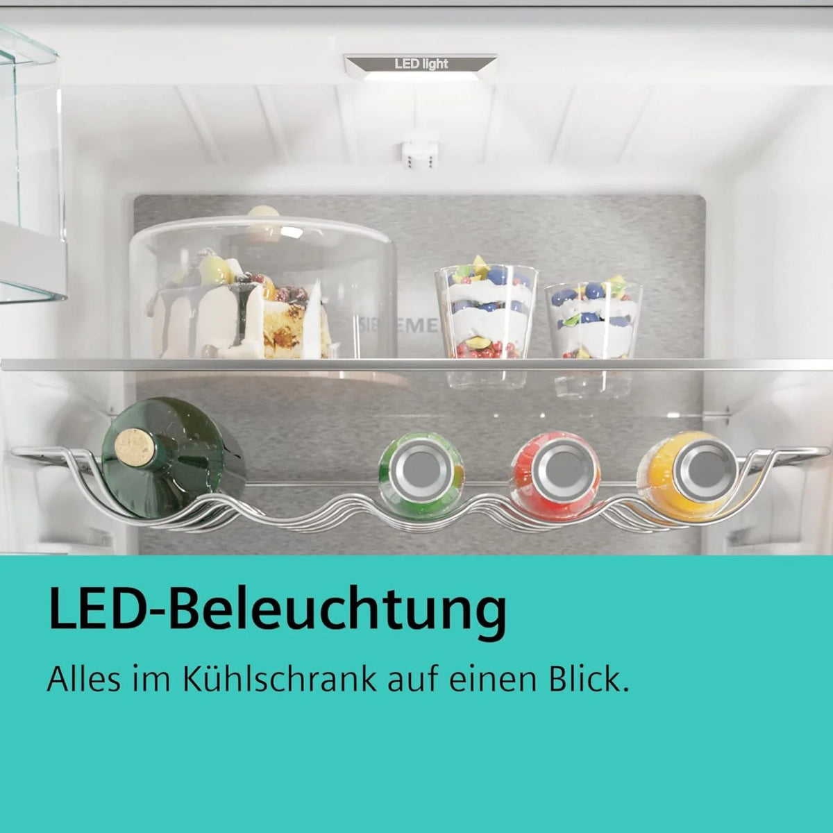 2026 SIEMENS KF96NVPEA iQ300 Multi-Door-Kühlschrank, 183 x 91 cm, 405 L Kühlen & 200 L Gefrieren, hyperFresh längere Frische