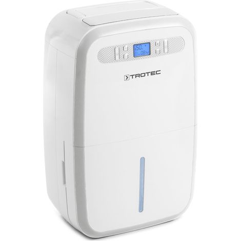 Trotec – Déshumidificateur 30l/j pour 90m² – Débit d'air 200m³/h – Protection anti-débordement – Fonctionnement automatique avec hygrostat — photo 2
