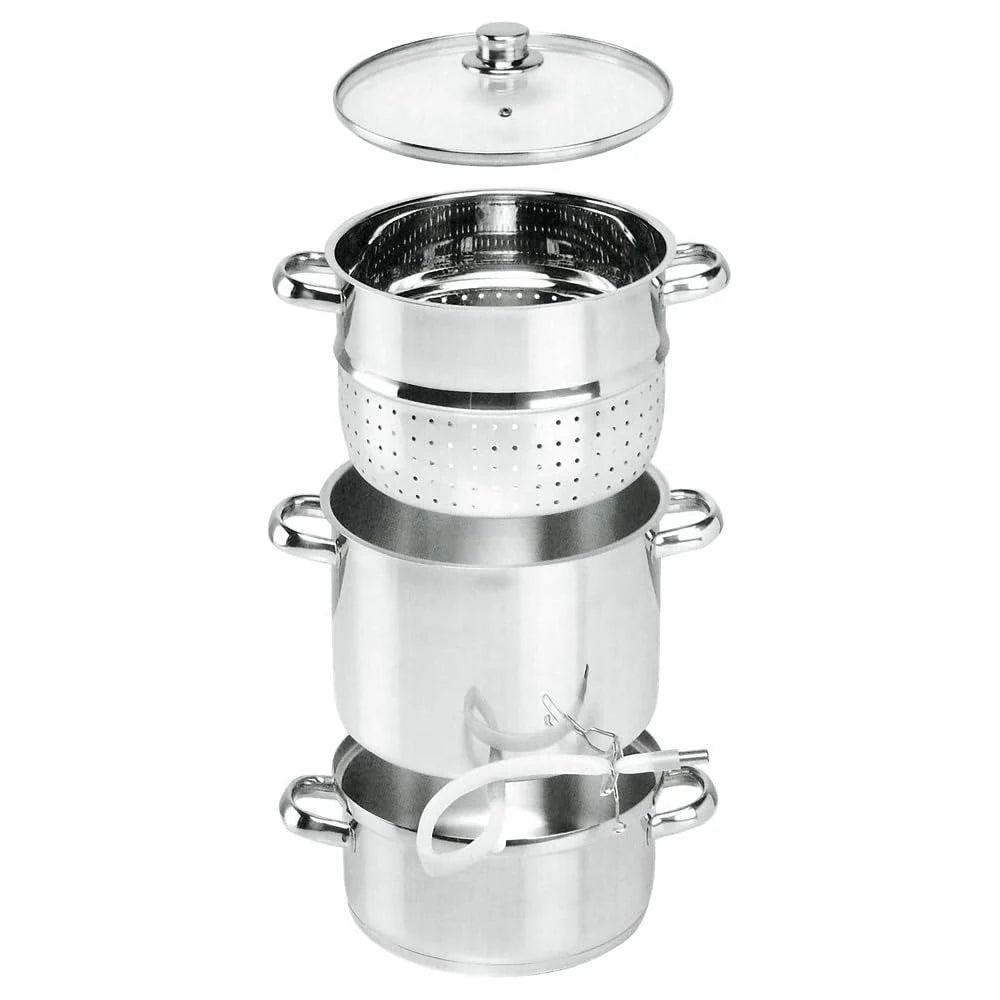 2026 Baumalu 342711 Extracteur de Jus 28 cm en Acier Inoxydable, Argenté : Cuisine et Maison