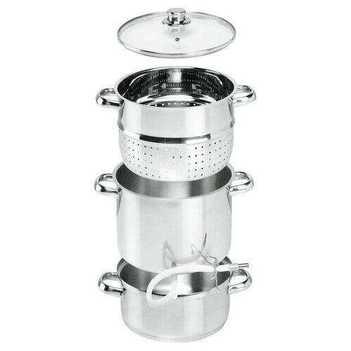 2026 Baumalu 342711 Extracteur de Jus 28 cm en Acier Inoxydable, Argenté : Cuisine et Maison