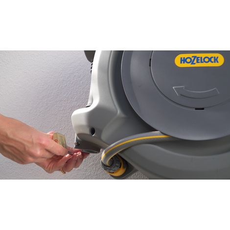 Dévidoir automatique à fixation murale - Auto Reel 20m - HOZELOCK -  Garantie 2 ans + 3 ans d’extension de garantie — photo 5