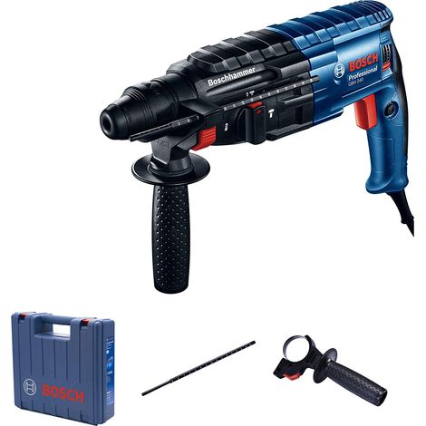 Bosch – Perforateur burineur 790W – Force de frappe 2,7J – SDS plus – Pour béton armé – Coffret inclus – 611272100
