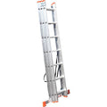 Monmobilierdesign – Échelle transformable en aluminium 3 plans 7 marches – Hauteur de travail 4,88 m – Sécurité maximale avec pieds antidérapants – Charge 150 kg — photo 1