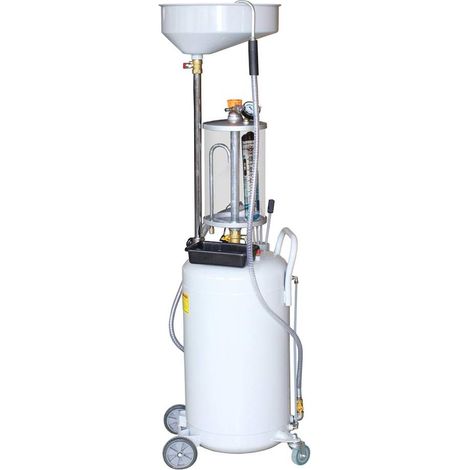 Varan Motors – Récupérateur d'huile de vidange pneumatique NEOLD16 – 80L – Bac de collecte 20L – Vidange par aspiration et gravité – Pour ateliers auto — photo 6