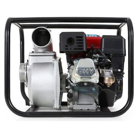 Eberth – Pompe à eau thermique 6,5CV 4T 60000L/h – Moteur à essence 4 temps – Hauteur de refoulement 30m – Pour chantiers humides — photo 6