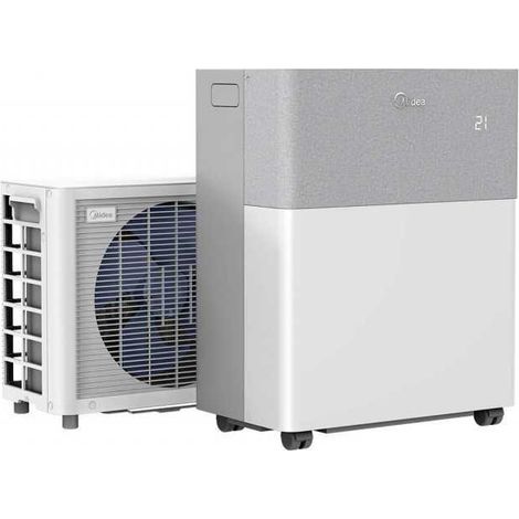 MIDEA PORTASPLIT  Climatiseur Split Mobile Réversible Froid /Chaud, 3500W/12000BTU, WiFi, déshumidificateur, ventilateur, jusqu’à 40m2, kit fenêtre inclus — photo 1