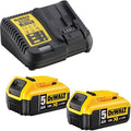 Pack de 2 batteries DEWALT DCB115P2 - XR 18V 5Ah Li-Ion avec chargeur — photo 1