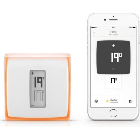 Netatmo – Thermostat intelligent connecté pour gestion de chauffage – Planning pièce par pièce – Détection de fenêtre ouverte – Économie d'énergie — photo 2