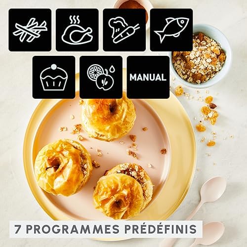 2026 Moulinex air fryer deux compartiments, très grande capacité 11L, 10 personnes, 7 Programmes automatiques, friteuse sans