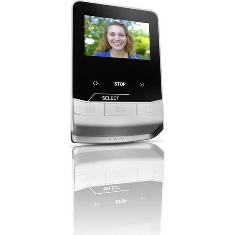 SOMFY 1870535 - Visiophone V100 + pour piliers étroits - Moniteur Écran 4,3 Pouces — photo 5