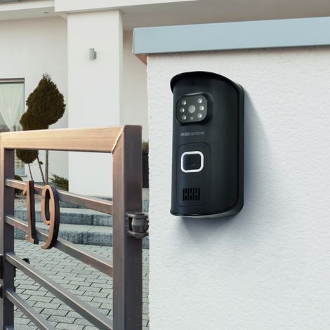 Scs Sentinel – Interphone vidéo sans fil 200 mètres – Vision nocturne 6 LED – Grand angle 110° – Enregistrement photos et vidéos – Installation facile — photo 2