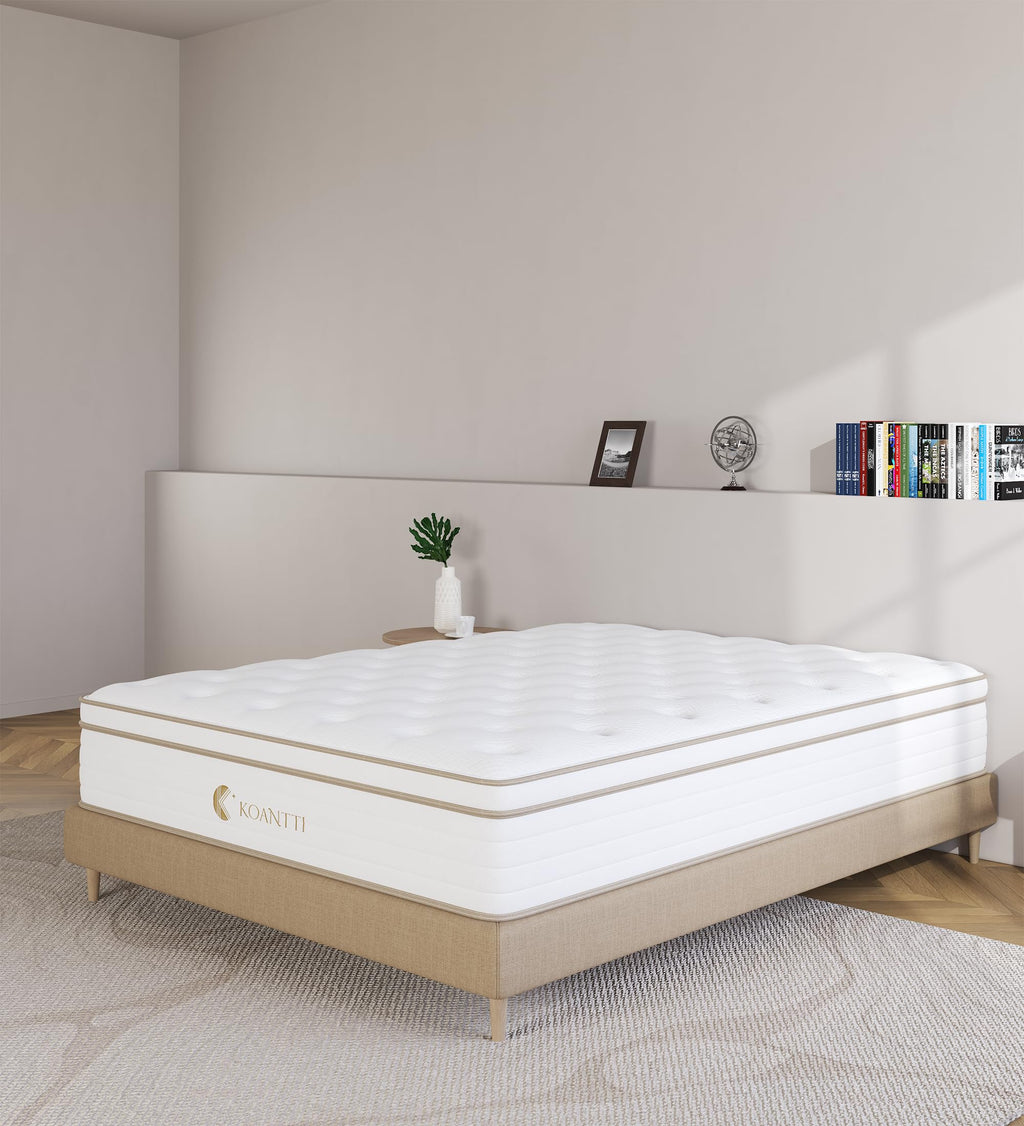 2026 Matelas KOANTTI 2025 de 30 cm (12 pouces) en mousse à mémoire de forme. Fermeté moyenne.
