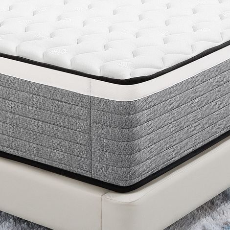 Matelas 160x200 cm INRE, Mousse à Mémoire de Forme, Epaisseur 20cm, Confort Ferme, Confort Optimal, 7 Zones Ergonomique — photo 4